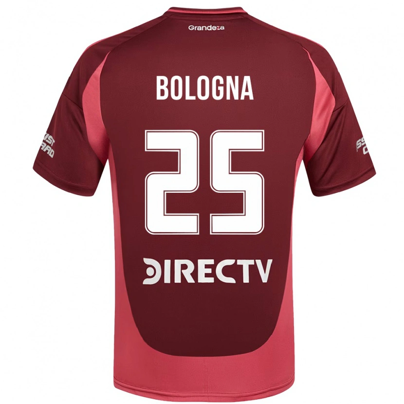 Danxen Män Enrique Bologna #25 Vinröd Magenta Bortatröja Matchtröjor 2025/26 Tröjor T-Tröja