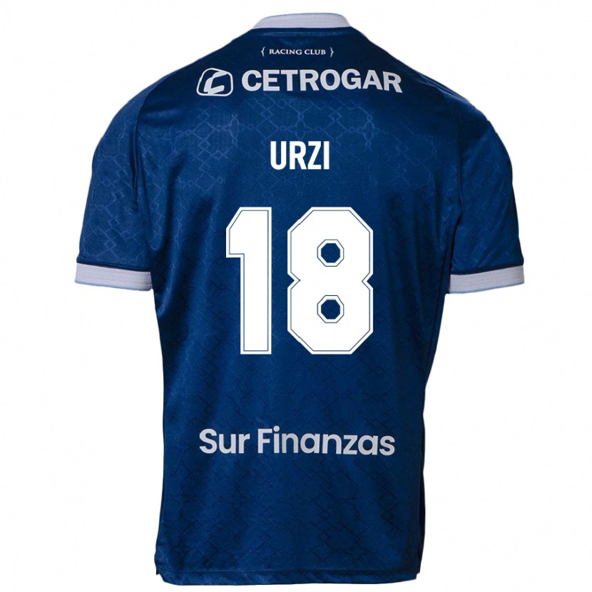 Danxen Män Agustín Urzi #18 Mörkblå Bortatröja Matchtröjor 2025/26 Tröjor T-Tröja