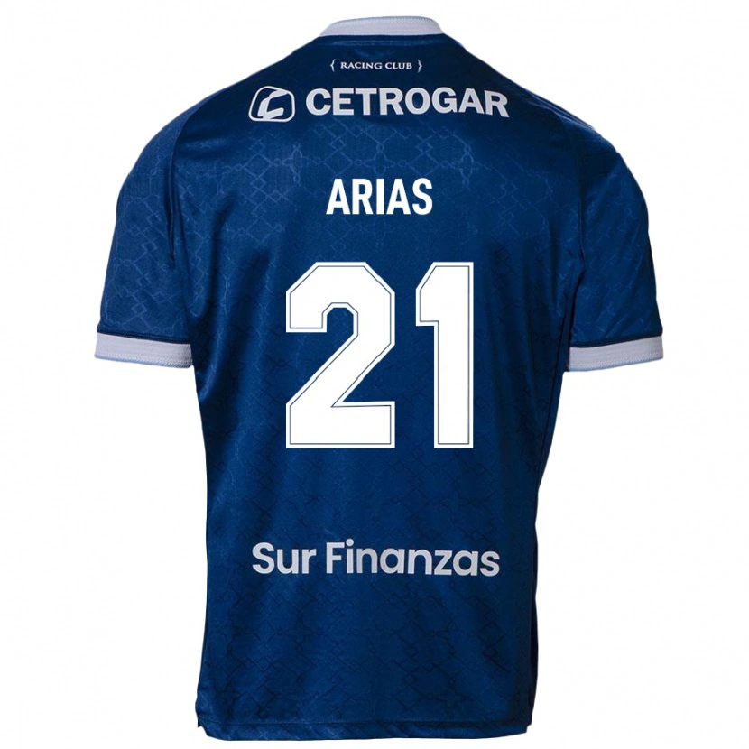 Danxen Män Gabriel Arias #21 Mörkblå Bortatröja Matchtröjor 2025/26 Tröjor T-Tröja