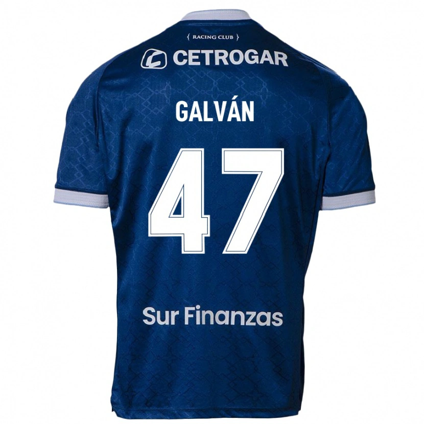 Danxen Män Ignacio Galvan #47 Mörkblå Bortatröja Matchtröjor 2025/26 Tröjor T-Tröja