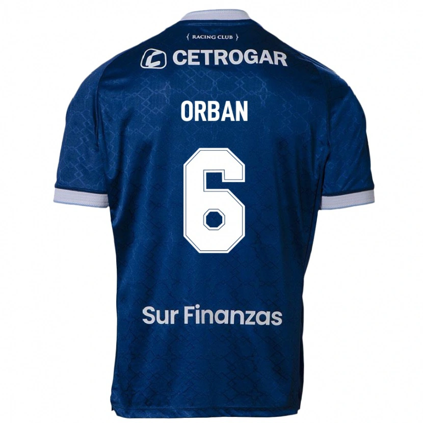 Danxen Män Lucas Orban #6 Mörkblå Bortatröja Matchtröjor 2025/26 Tröjor T-Tröja