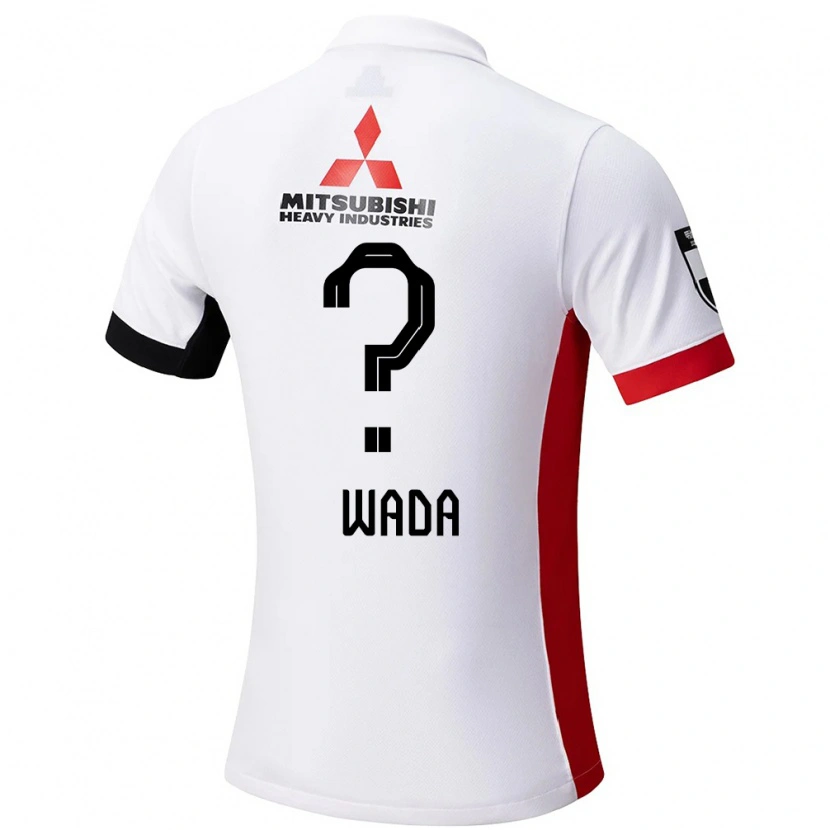Danxen Män Takeshi Wada #0 Vit Svart Bortatröja Matchtröjor 2025/26 Tröjor T-Tröja