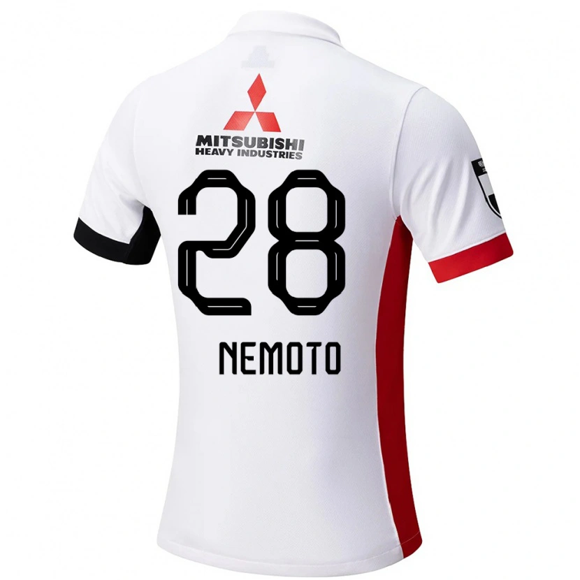 Danxen Män Kenta Nemoto #28 Vit Svart Bortatröja Matchtröjor 2025/26 Tröjor T-Tröja