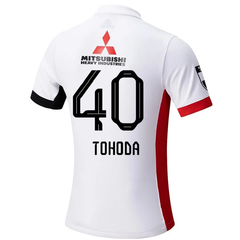 Danxen Män Junei Tohoda #40 Vit Svart Bortatröja Matchtröjor 2025/26 Tröjor T-Tröja