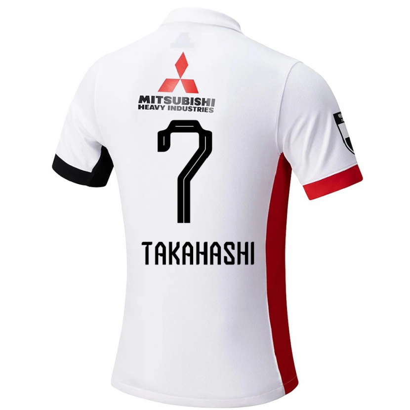 Danxen Män Hana Takahashi #7 Vit Svart Bortatröja Matchtröjor 2025/26 Tröjor T-Tröja