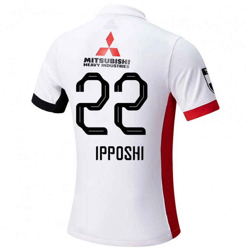 Danxen Män Hiroka Ipposhi #22 Vit Svart Bortatröja Matchtröjor 2025/26 Tröjor T-Tröja