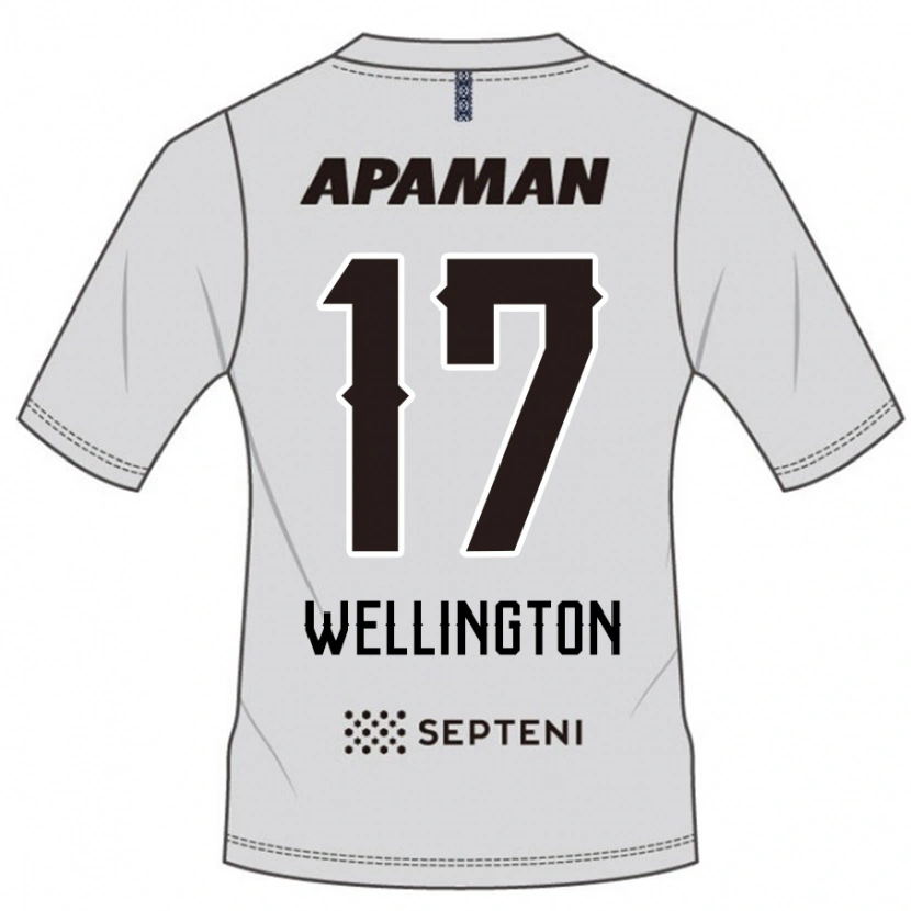 Danxen Män Wellington #17 Ljusgrå Bortatröja Matchtröjor 2025/26 Tröjor T-Tröja