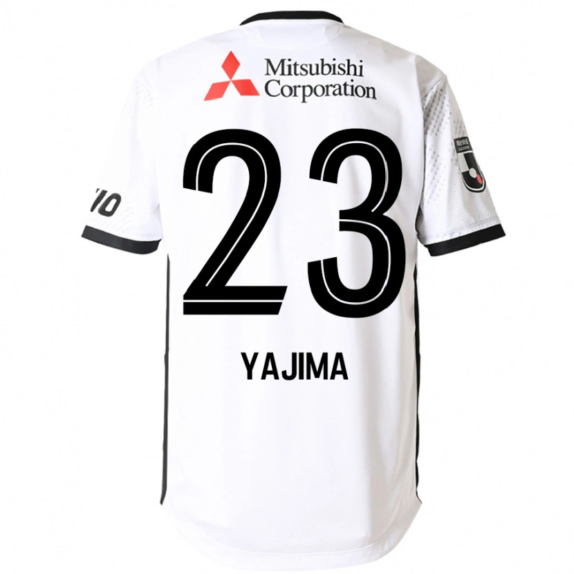Danxen Män Kiichi Yajima #23 Vit Svart Bortatröja Matchtröjor 2025/26 Tröjor T-Tröja