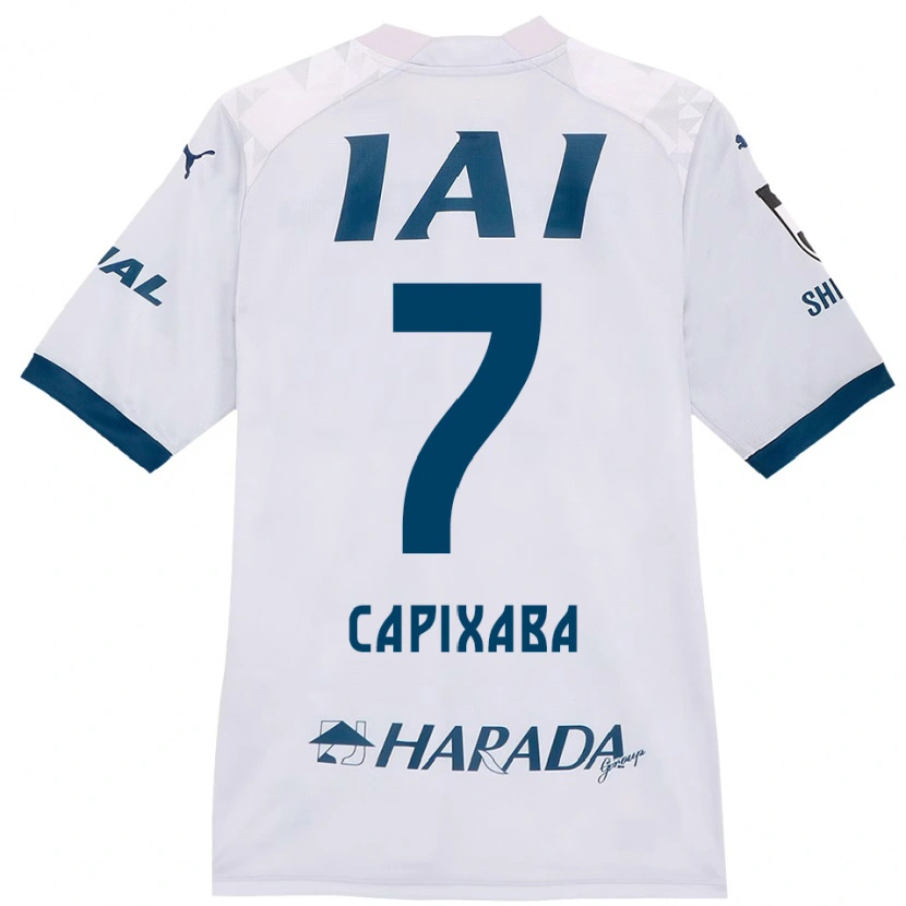 Danxen Män Capixaba #7 Vit Kungsblå Bortatröja Matchtröjor 2025/26 Tröjor T-Tröja