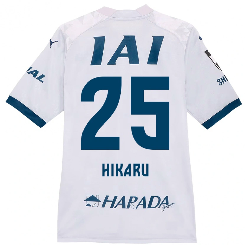 Danxen Män Hikaru Naruoka #25 Vit Kungsblå Bortatröja Matchtröjor 2025/26 Tröjor T-Tröja