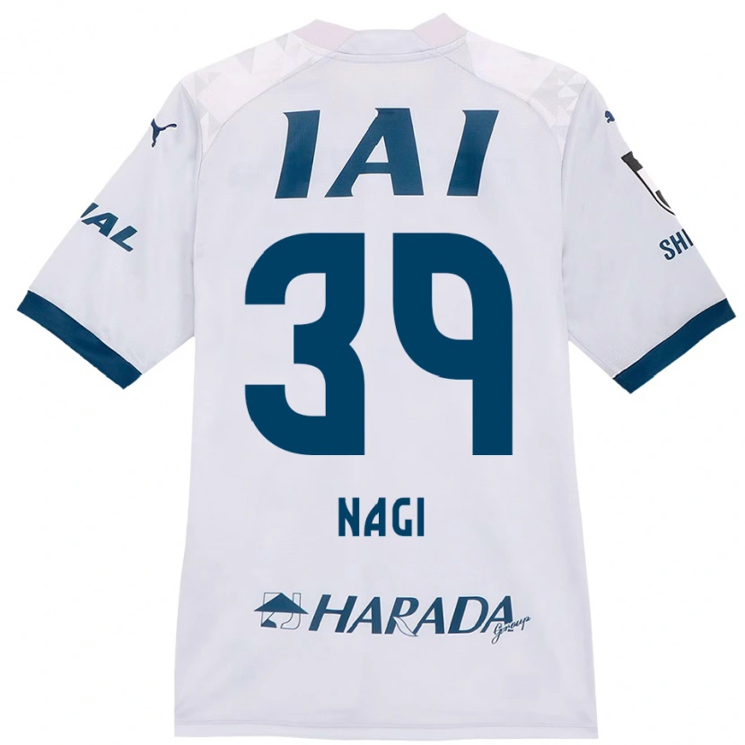 Danxen Män Nagi Kawatani #39 Vit Kungsblå Bortatröja Matchtröjor 2025/26 Tröjor T-Tröja