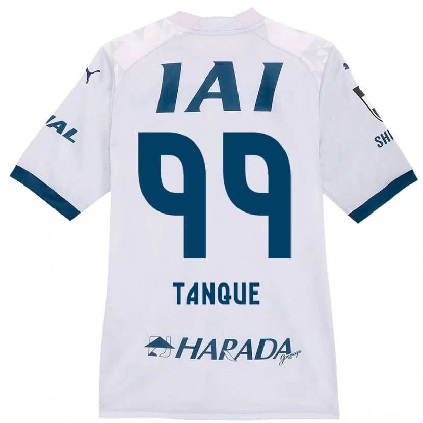 Danxen Män Douglas Tanque #99 Vit Kungsblå Bortatröja Matchtröjor 2025/26 Tröjor T-Tröja