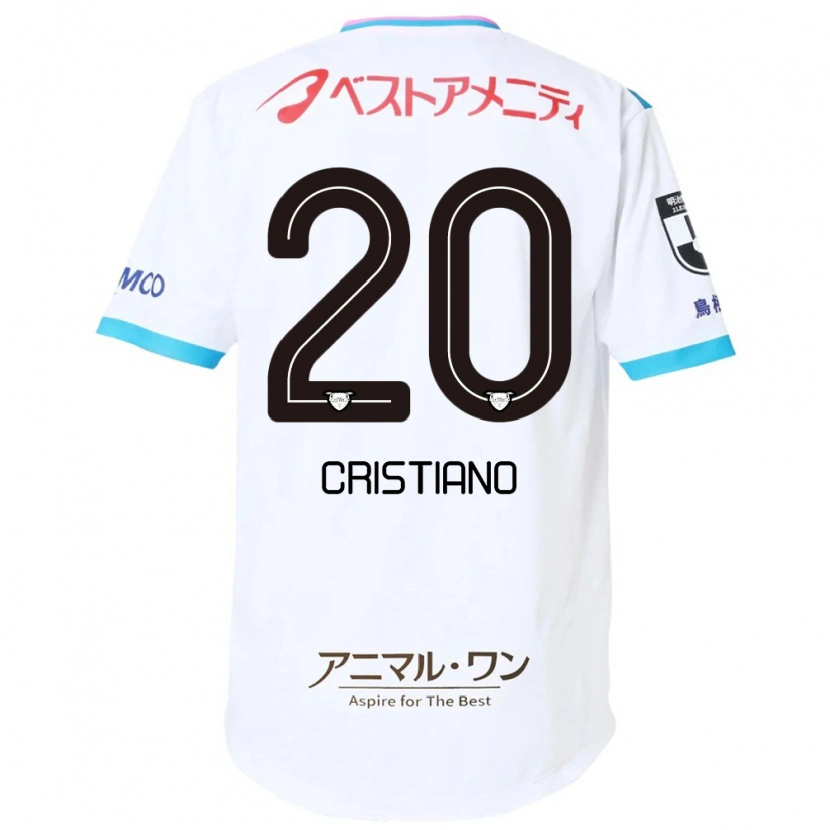 Danxen Män Cristiano #20 Vit Rosa Bortatröja Matchtröjor 2025/26 Tröjor T-Tröja