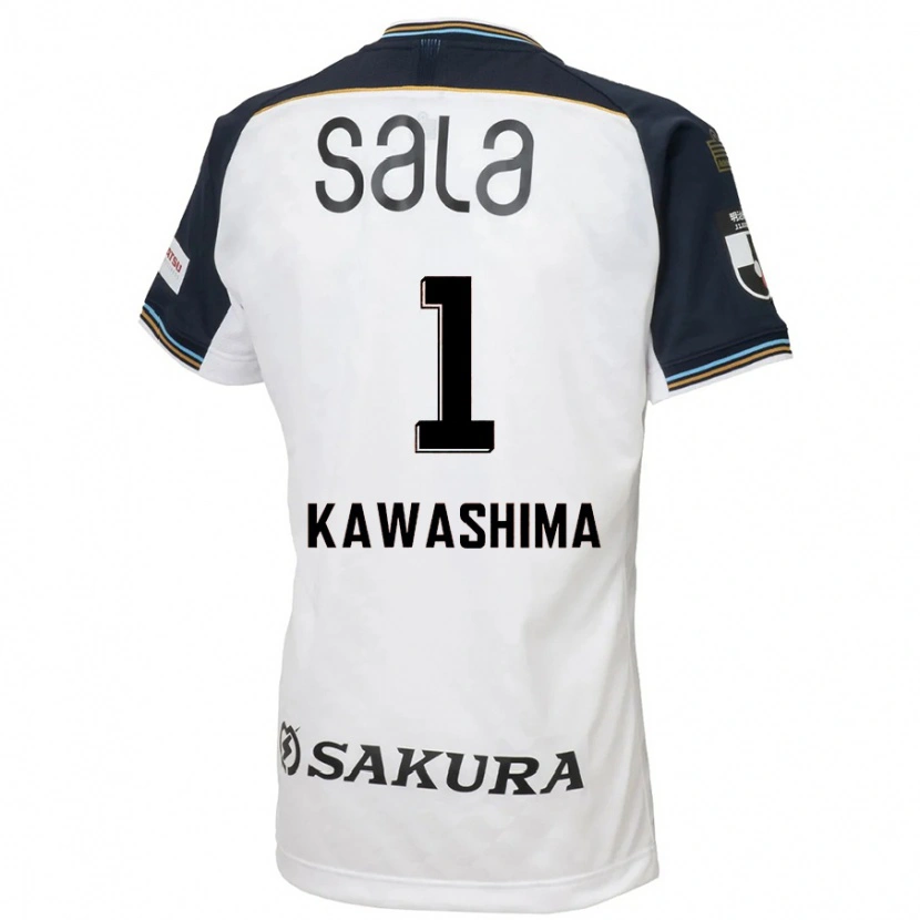 Danxen Män Eiji Kawashima #1 Vit Svart Bortatröja Matchtröjor 2025/26 Tröjor T-Tröja