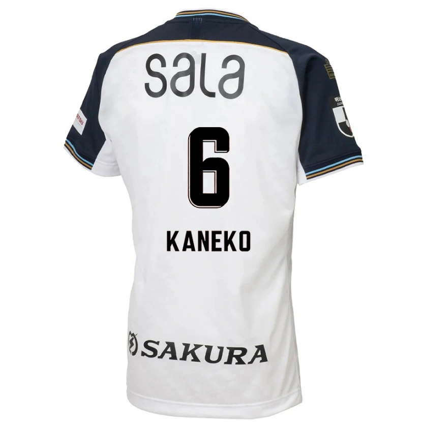 Danxen Män Daiki Kaneko #6 Vit Svart Bortatröja Matchtröjor 2025/26 Tröjor T-Tröja