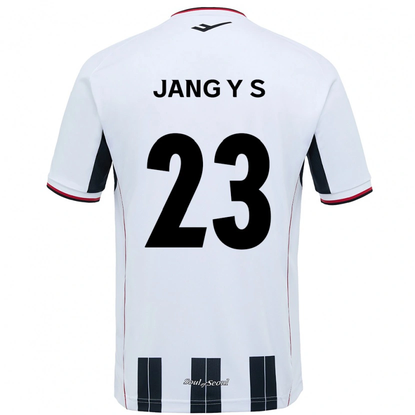 Danxen Män Jang Yoon-Seo #23 Vit Svart Bortatröja Matchtröjor 2025/26 Tröjor T-Tröja