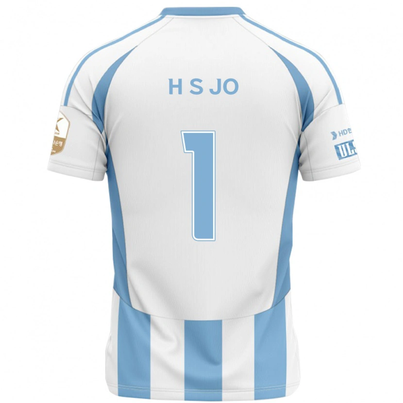 Danxen Män Su-Hyeok Jo #1 Vit Himmelsblå Bortatröja Matchtröjor 2025/26 Tröjor T-Tröja