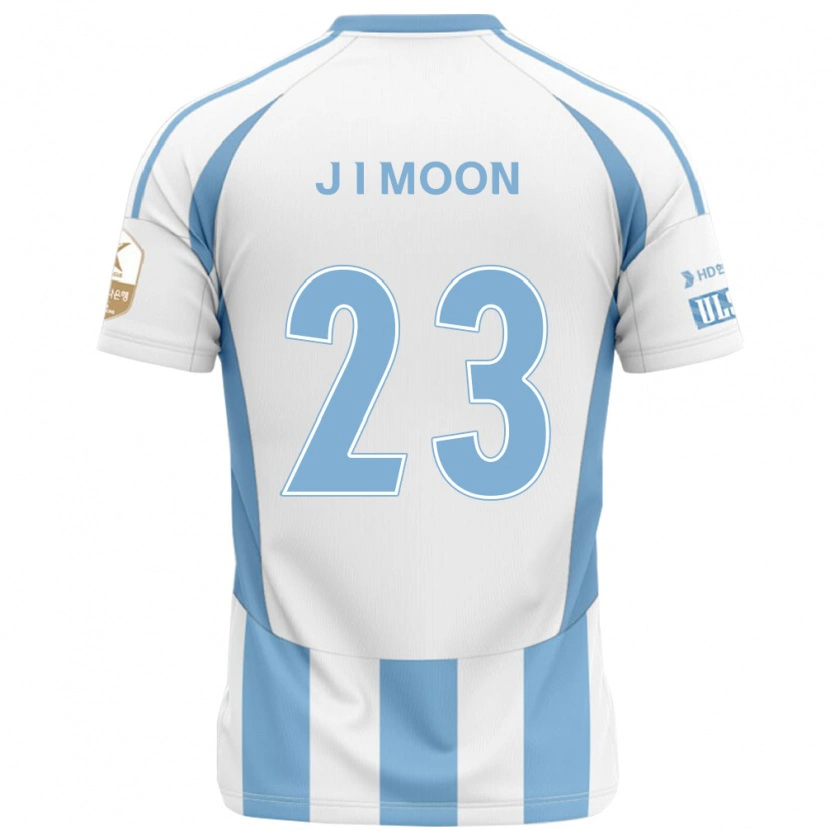 Danxen Män Jung-In Moon #23 Vit Himmelsblå Bortatröja Matchtröjor 2025/26 Tröjor T-Tröja