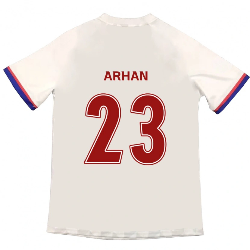 Danxen Män Pratama Arhan #23 Off-White Röd Bortatröja Matchtröjor 2025/26 Tröjor T-Tröja