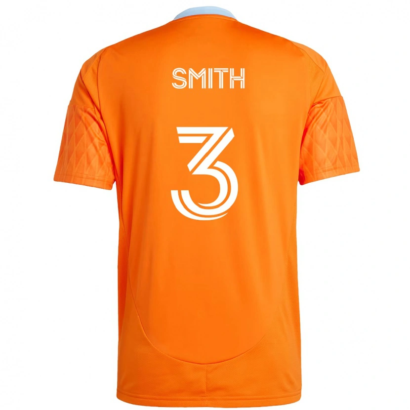 Danxen Kvinnor Brad Smith #3 Orange Vit Hemmatröja Matchtröjor 2025/26 Tröjor T-Tröja