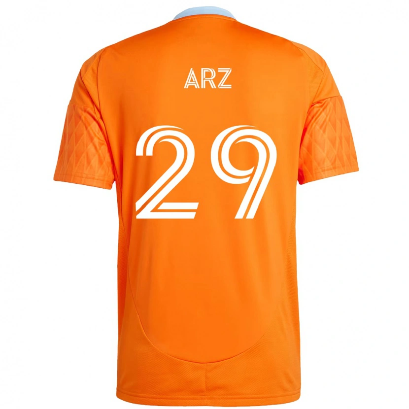 Danxen Kvinnor Exon Arzú #29 Orange Vit Hemmatröja Matchtröjor 2025/26 Tröjor T-Tröja