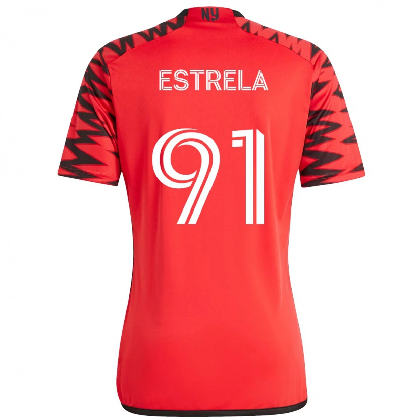 Danxen Kvinnor Bento Estrela #91 Röd Svart Hemmatröja Matchtröjor 2025/26 Tröjor T-Tröja