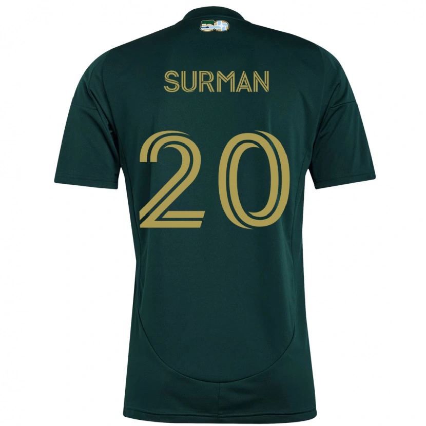 Danxen Kvinnor Finn Surman #20 Svart Brun Hemmatröja Matchtröjor 2025/26 Tröjor T-Tröja