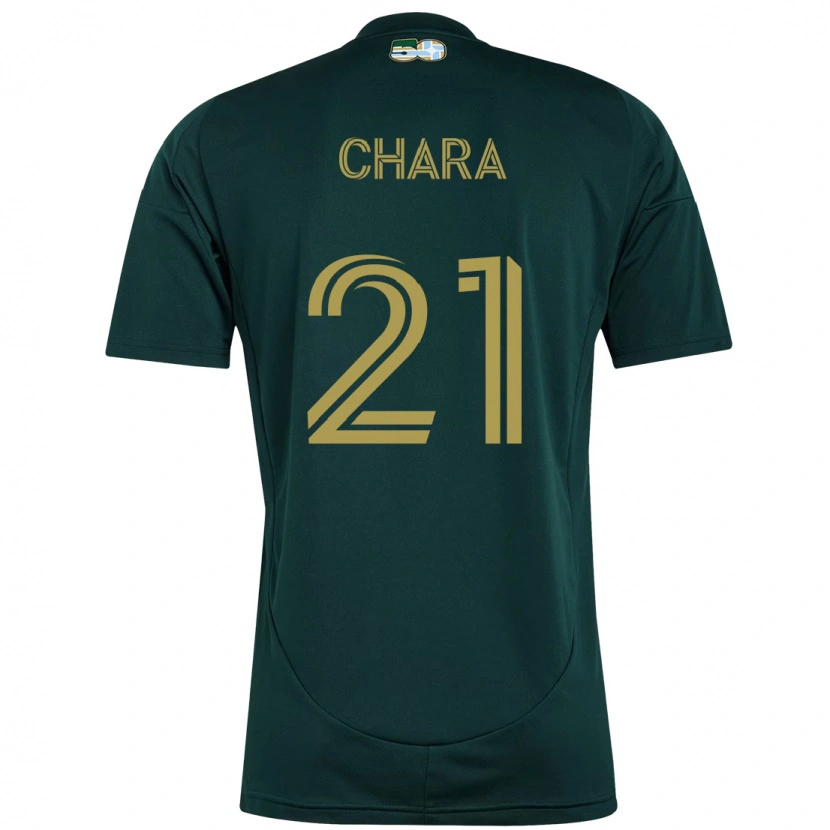 Danxen Kvinnor Diego Chará #21 Svart Brun Hemmatröja Matchtröjor 2025/26 Tröjor T-Tröja