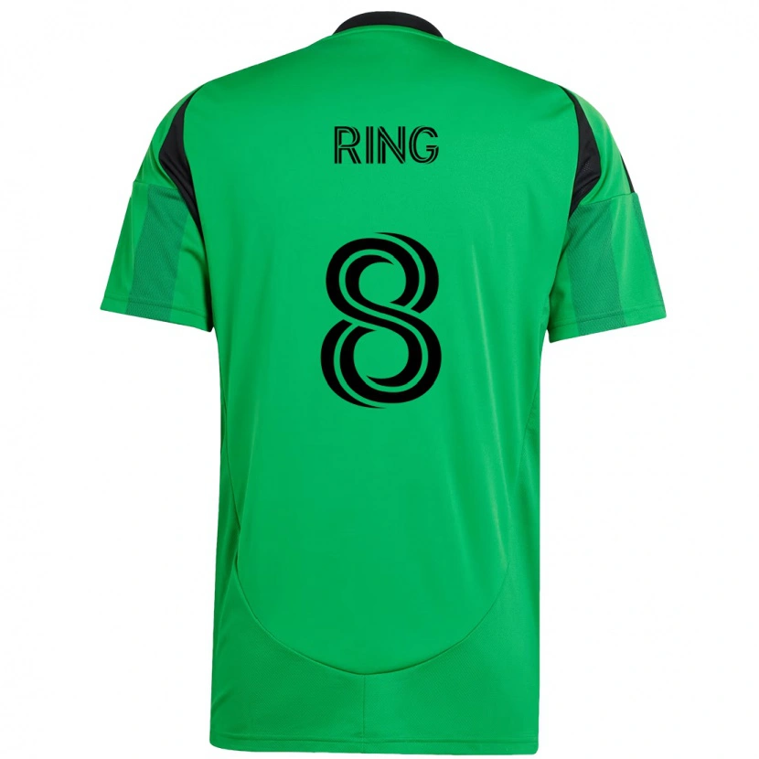 Danxen Kvinnor Alexander Ring #8 Grön Svart Hemmatröja Matchtröjor 2025/26 Tröjor T-Tröja