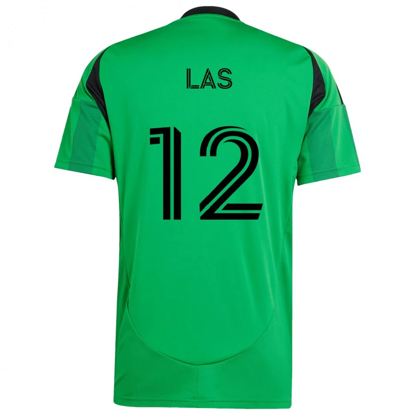 Danxen Kvinnor Damian Las #12 Grön Svart Hemmatröja Matchtröjor 2025/26 Tröjor T-Tröja