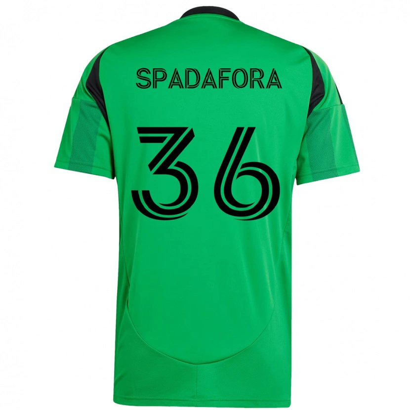 Danxen Kvinnor Luke Spadafora #36 Grön Svart Hemmatröja Matchtröjor 2025/26 Tröjor T-Tröja