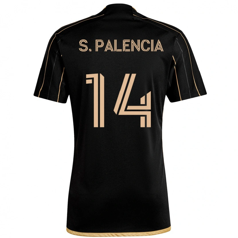 Danxen Kvinnor Sergi Palencia #14 Svart Brun Hemmatröja Matchtröjor 2025/26 Tröjor T-Tröja