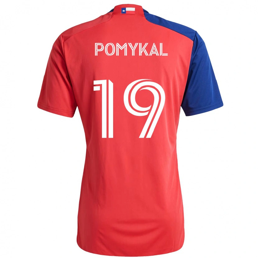 Danxen Kvinnor Paxton Pomykal #19 Röd Marinblå Hemmatröja Matchtröjor 2025/26 Tröjor T-Tröja