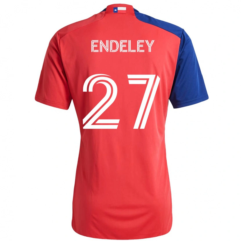 Danxen Kvinnor Herbert Endeley #27 Röd Marinblå Hemmatröja Matchtröjor 2025/26 Tröjor T-Tröja