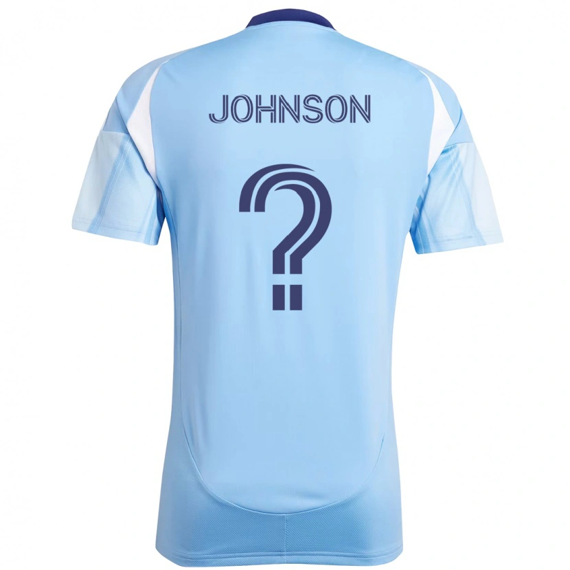 Danxen Kvinnor Jabar Johnson #0 Ljusblå Hemmatröja Matchtröjor 2025/26 Tröjor T-Tröja