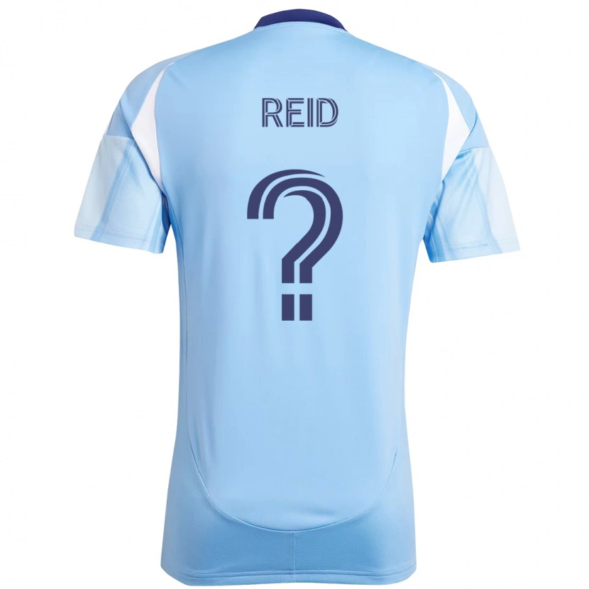 Danxen Kvinnor Seymour Reid #0 Ljusblå Hemmatröja Matchtröjor 2025/26 Tröjor T-Tröja