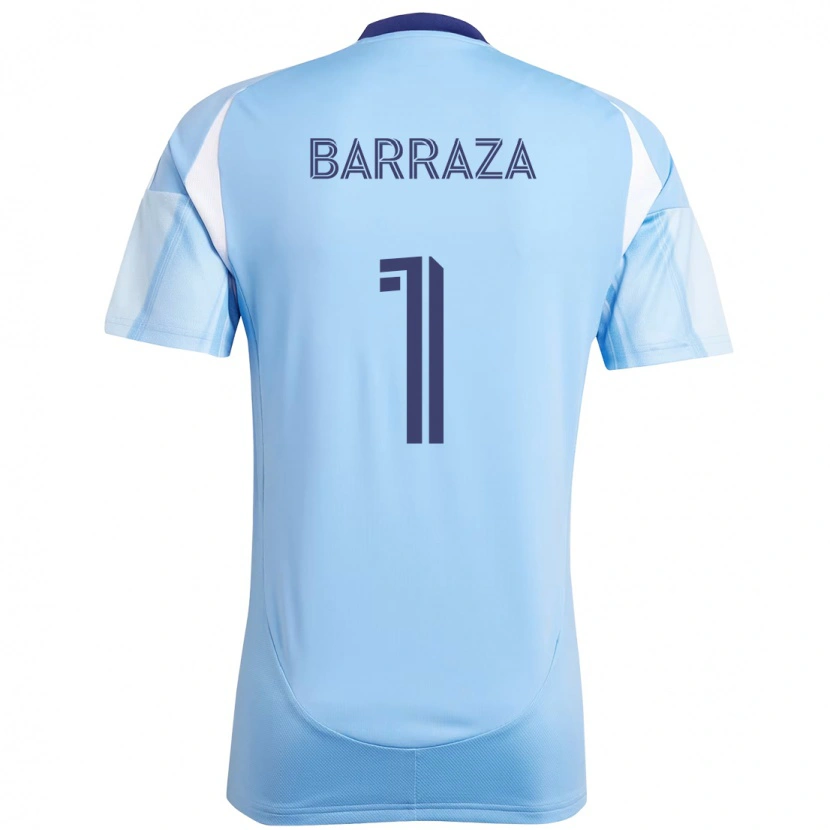 Danxen Kvinnor Luis Barraza #1 Ljusblå Hemmatröja Matchtröjor 2025/26 Tröjor T-Tröja