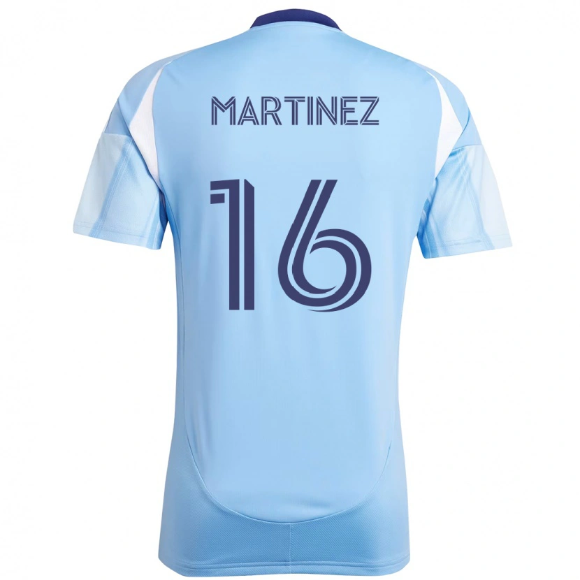 Danxen Kvinnor Alonso Martínez #16 Ljusblå Hemmatröja Matchtröjor 2025/26 Tröjor T-Tröja