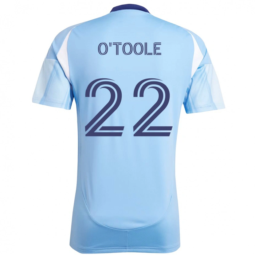 Danxen Kvinnor Kevin O'toole #22 Ljusblå Hemmatröja Matchtröjor 2025/26 Tröjor T-Tröja