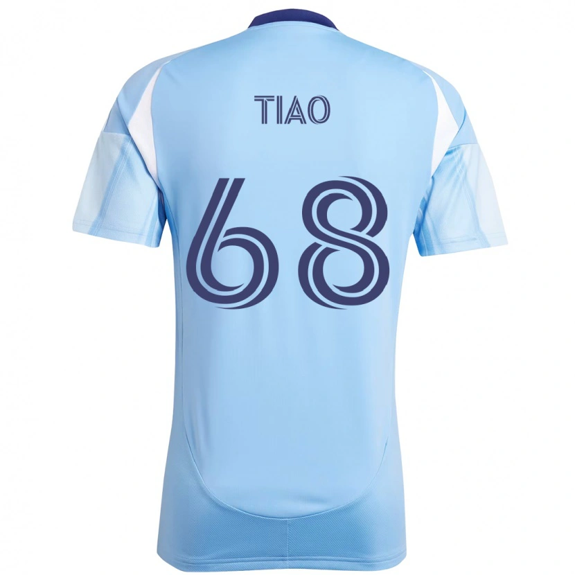 Danxen Kvinnor Christopher Tiao #68 Ljusblå Hemmatröja Matchtröjor 2025/26 Tröjor T-Tröja