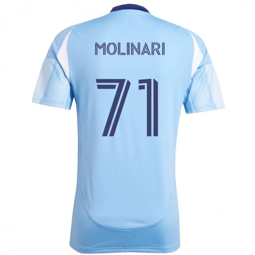 Danxen Kvinnor Peter Molinari #71 Ljusblå Hemmatröja Matchtröjor 2025/26 Tröjor T-Tröja