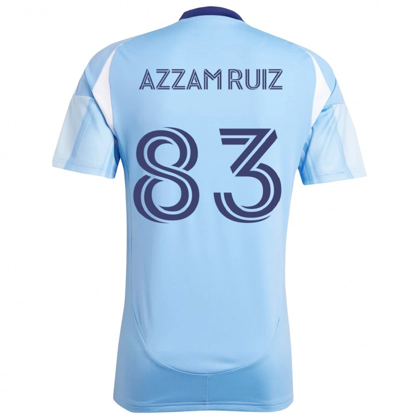 Danxen Kvinnor Camil Azzam Ruiz #83 Ljusblå Hemmatröja Matchtröjor 2025/26 Tröjor T-Tröja