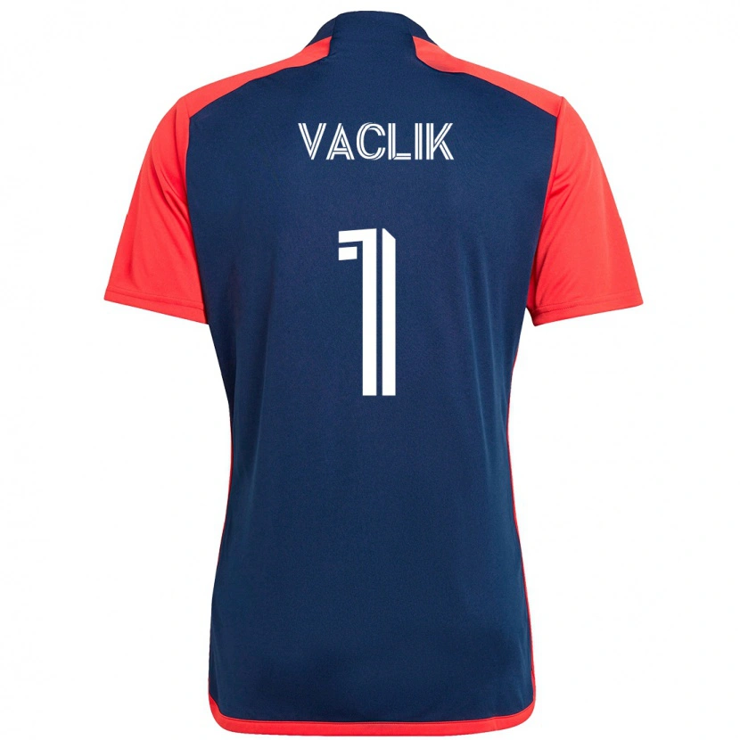 Danxen Kvinnor Tomas Vaclik #1 Vit Blå Hemmatröja Matchtröjor 2025/26 Tröjor T-Tröja