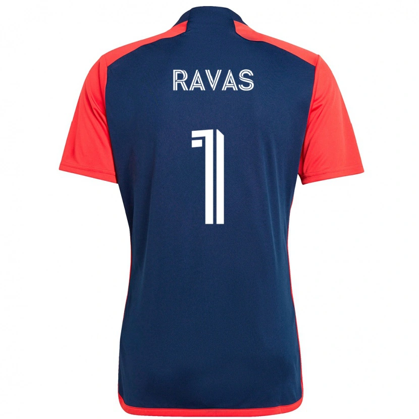 Danxen Kvinnor Henrich Ravas #1 Blå Röd Hemmatröja Matchtröjor 2025/26 Tröjor T-Tröja