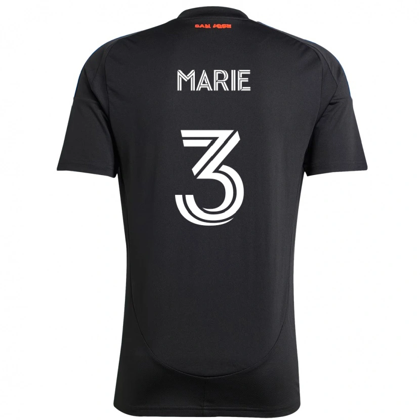 Danxen Kvinnor Paul Marie #3 Svart Mörkblå Hemmatröja Matchtröjor 2025/26 Tröjor T-Tröja