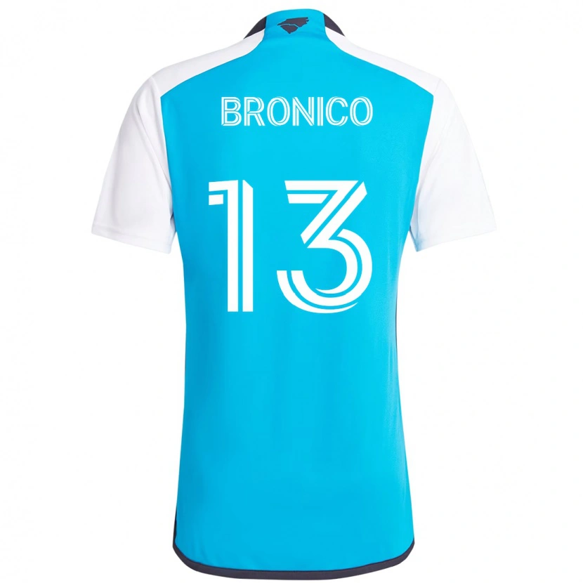 Danxen Kvinnor Brandt Bronico #13 Himmelsblå Vit Hemmatröja Matchtröjor 2025/26 Tröjor T-Tröja