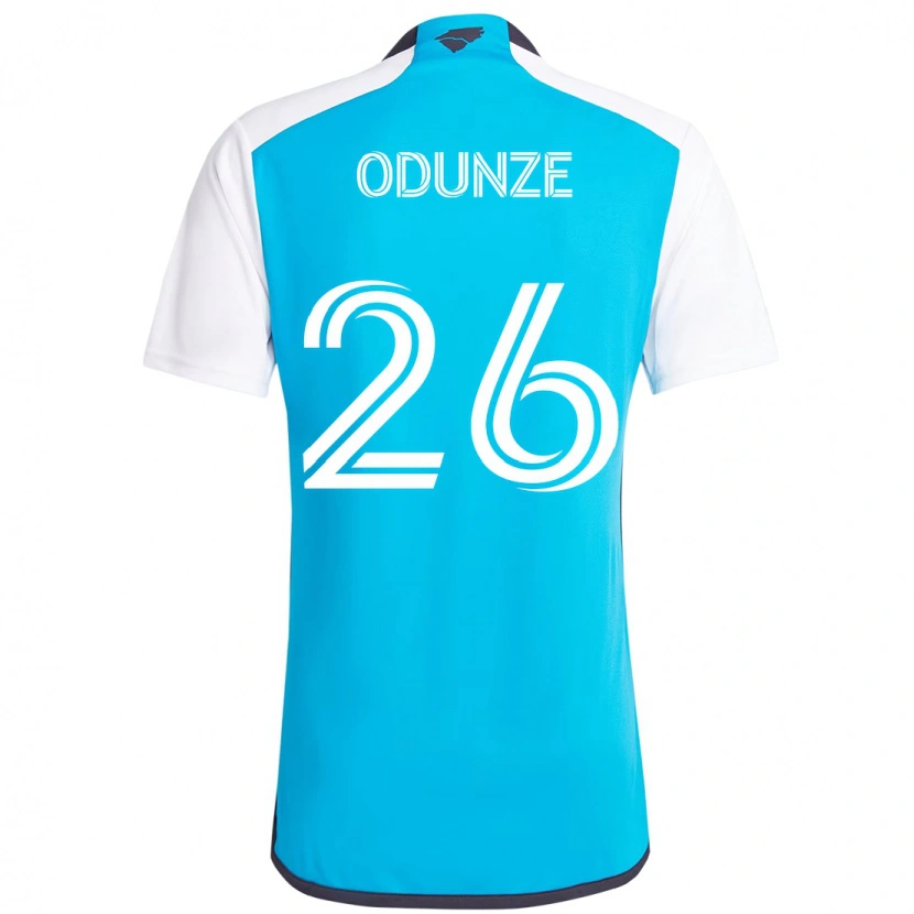 Danxen Kvinnor Chituru Odunze #26 Himmelsblå Vit Hemmatröja Matchtröjor 2025/26 Tröjor T-Tröja
