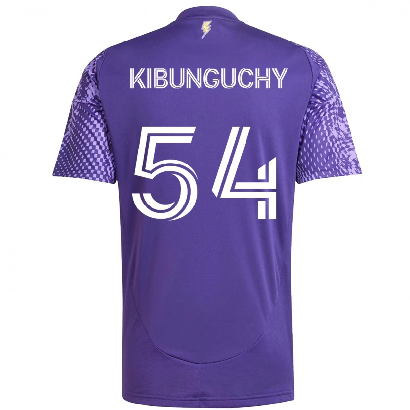 Danxen Kvinnor Nabi Kibunguchy #54 Lila Vit Hemmatröja Matchtröjor 2025/26 Tröjor T-Tröja