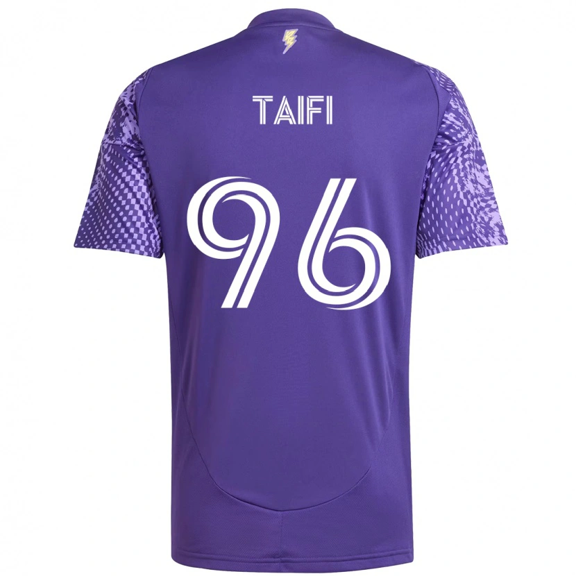 Danxen Kvinnor Zakaria Taifi #96 Lila Vit Hemmatröja Matchtröjor 2025/26 Tröjor T-Tröja