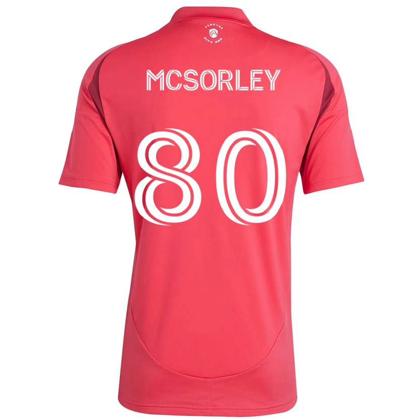 Danxen Kvinnor Brendan Mcsorley #80 Magenta Vit Hemmatröja Matchtröjor 2025/26 Tröjor T-Tröja